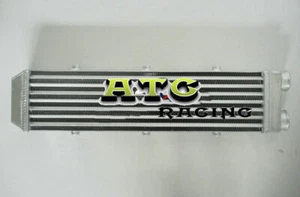 One Sided 2" Inlet outlet Aluminum Intercooler Tube Fin Design 550x140x70 mm - Picture 1 of 6