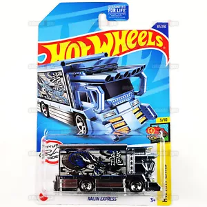 2022 Hot Wheels RAIJIN EXPRESS #87 blu - HW Art Cars - Ryu's Rides 1:64 HCT53 - Foto 1 di 2