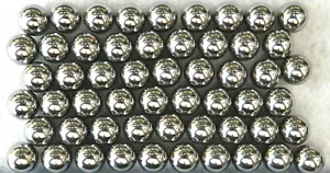 POLARIS Carbon Pinballs 1-1/16 in. (100 count) FOR GAMES WITH MAGNETIC FEATURES - Picture 1 of 2
