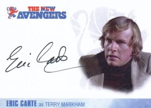 THE NEW AVENGERS 2025 - TARJETA AUTÓGRAFA ERIC CARTE (TERRY MARKHAM) EC1 - Imagen 1 de 1