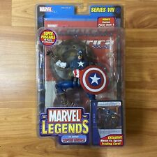 Marvel Legends Series 8 CLASSIC CAPTAIN AMERICA Action Figure w  Comic RARE