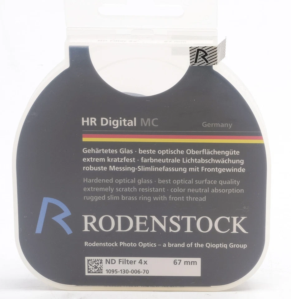 Rodenstock Neutral Density (ND) 2 fstop (x4) 67mm HR  MC Filter NEW OLD STOCK - Image 1 of 2