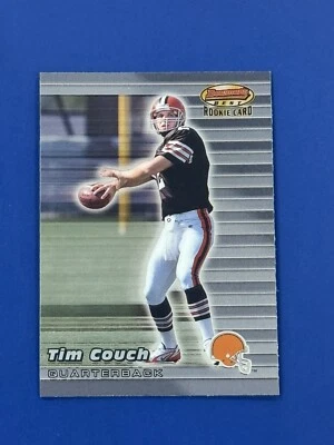 1999 Bowmans Best Tim Couch RC #132 Cleveland Browns Kentucky Wildcats  - Image 1 of 4