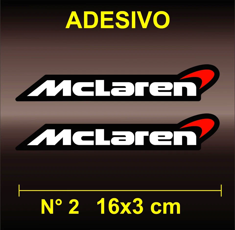 Adesivi Sticker MCLAREN | FERRARI REDBULL MERCEDES FORMULA ONE 1 WEC ALFA TOYOTA
