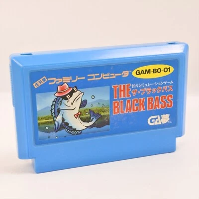 Famicom THE BLACK BASS Cartridge Only Nintendo fc - Image 1 of 2