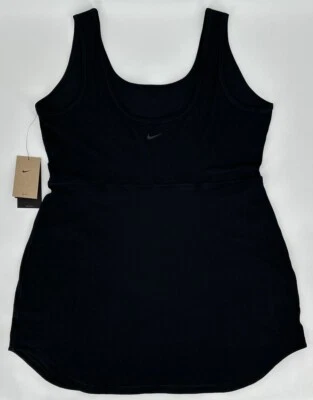 Nike One Dress Womens 1X Plus Size Dri-FIT Capsule Black Athleisure FQ9019-010 - Image 1 of 4