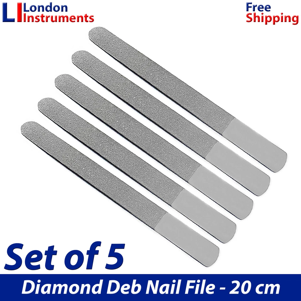 BEADEN® INSTRUMENTS/MEDSPO Pediküre Fuß Abrichter Diamant Deb Nagelfeile & Entferner doppelseitige Fußpflege Werkzeuge