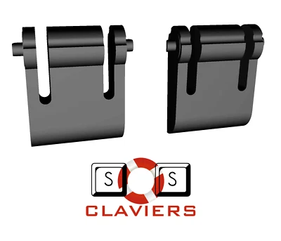 Asus Cerberus Mechanical RGB Tastiera Ricambio Tilt Gamba Supporto Calcio Feet - Immagine 1 di 2