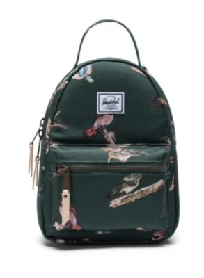 Herschel Nova Mini Backpack - Birds of Herschel - Dark Green - Изображение 1 из 4
