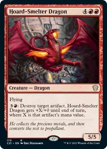 HOARD-SMELTER DRAGON ~mtg NM-M Commander 2021 Rare - Bild 1 von 1