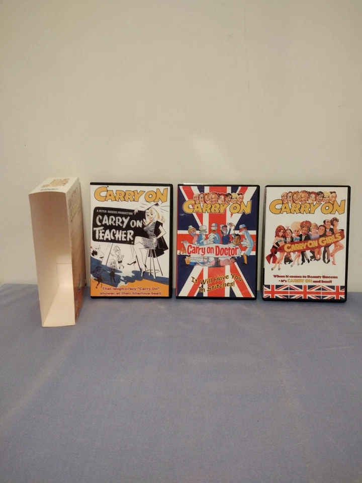 The Carry On Gang! Volume 9 DVD Box Set 3 Discs British Comedy - Image 1 of 4