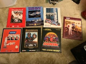 1982-1983 Indy Car Racing (7) Programs overall GREAT SHAPE