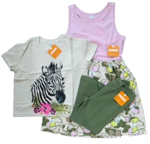 Gymboree Girls 7/8 Mixed Lot Dress Leggings Tops Jeans & Scrunchie NWT 7-PC - Picture 1 of 4