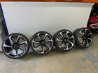 Audi ttrs alloy wheels - 20" with new Pirelli tyres - just been refurbished