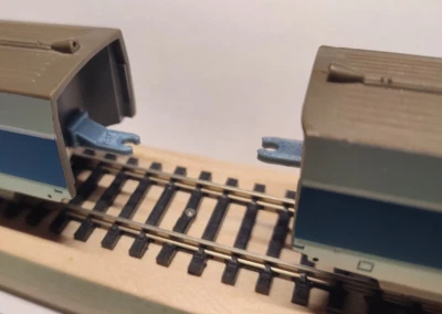 LK 3D TRAINS Attelage adaptateur Voiture Jouef PSE / ATL vers bogie LIMA x 2 (impression 3d)