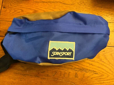 Pack Esquí y Patín Stansport Vintage Fanny Azul Marrón Foto 1 de 4