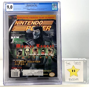 Nintendo Power Magazine 89 Volume #89 Mortal Kombat Trilogy 1996 CGC 9.0 - Imagen 1 de 5