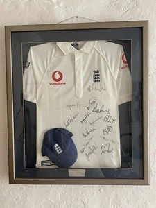 Signed Shirt England winning Cricket shirt Vs South Africa 2003 - Picture 1 of 3