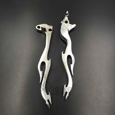 Palancas de llama de embrague de freno cromadas para Suzuki GSXR600 750 1997-2003 01-04 GSXR1000 Foto 1 de 4