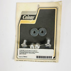 Colony #7815-4 Harley License Plate Mounting Kit & Rubber Washers Anti Rattle