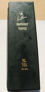 Sams Photofact Manual Binder, Volumen 164, Sets 1631-1640, Esquemas electrónicos - Imagen 1 de 2