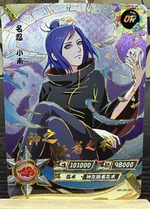 Naruto Kayou NR-OR-063 Konan Full Art NM - Picture 1 of 2