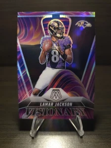 2025 Panini Mosaic Lamar Jackson NFL VISIONARY Case Hit SSP #2 Ravens - Bild 1 von 2