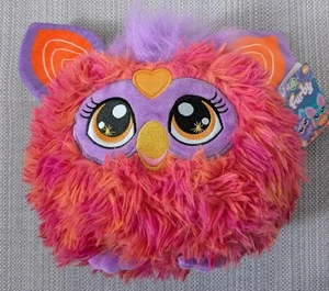 Peluche Furby viola e rosa morbido colorato coccolone 18,5 cm figure Hasbro nuovo - Foto 1 di 4
