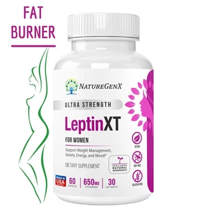 LEPTIN XT - Diet Pills that Work, Leptin Supplements for Weight Loss | Pack of 5 - Picture 1 of 13