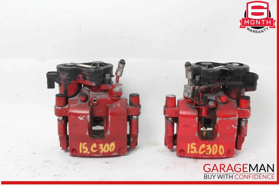 Комплект из 2 задних правых и левых тормозных суппортов 15-22 Mercedes W205 C300 C400 - Изображение 1 из 4