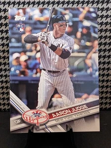 Aaron Judge Rookie Debut Yankees 2017 Topps Update Series Batting RC⚾🧢📈⚾🧢📈⚾ - Foto 1 di 2