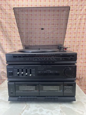 Vintage Audio System Panasonic SG-HM09L Tape Record Cd Player Retro  - Image 1 of 4