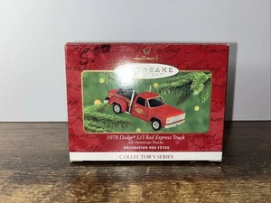 Camión Dodge Li'l Red Express 1978 Hallmark Ornament serie All-American Trucks - Imagen 1 de 2