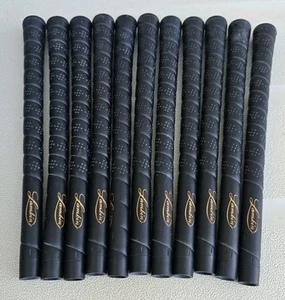 11 Lamkin Perma-Wrap Plus Black Golf Grips 56 NOS - Picture 1 of 7
