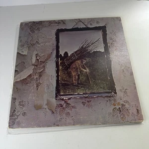 Led Zeppelin IV Zoso Vinyl LP Record EX/NM Jimmy Page Reissue Gatefold Album - Picture 1 of 6