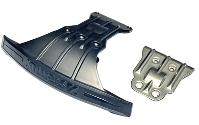 Arrma Kraton 6s V6 BLX Front Bumper & Skid / Metal Rear Skidplate ARA320625 68 - Image 1 of 4
