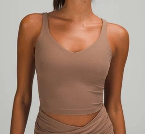 Lululemon Align Tank Top Cacao Sz 8 W1DDSS - Picture 1 of 12