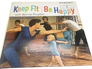 keep fit be happy bonnie Prudden vinyl record Worner bros 1959 English READ - Foto 1 di 7