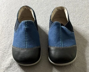 Scarpe slip-on See Kai Run bambino ragazzo 8 blu nero scamosciato tela casual tutti i giorni - Foto 1 di 6