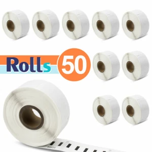 50x Rollen Etiketten für Dymo 11355 Labelwriter 320 330 400 450 Duo Turbo 4XL - Bild 1 von 7