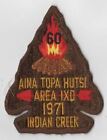 OA Aina Topa Hutsi Lodge 60 1971 Area IXD Indian Creek BRN Bdr. AAC 583, TX [KY-
