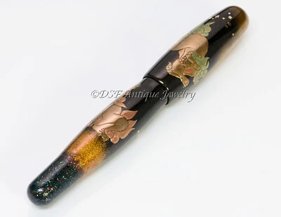 Danitrio Lion SHISHI Maki-e Limited Edition Lacquer Fountain Pen - Image 1 of 4