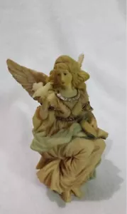 Heritage Classics Angel Long Lasting Beauty Hand Painted Resin Figurine R1454A - Picture 1 of 11