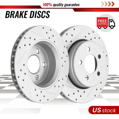 302mm Front Disc Brake Rotors for 2008 2009 2010 2011 Jeep Liberty Dodge Nitro - Image 1 of 4