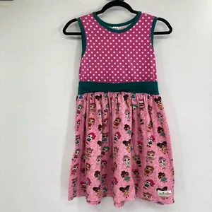 Chris N Missy Made in USA LOL Dolls Print Dress Size 10/12 Rare  - Picture 1 of 6