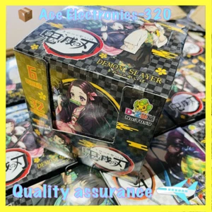 Demon Slayer Kimetsu No Yaiba Trading Card 32 Packs Booster Box Black Nezuko - Picture 1 of 2