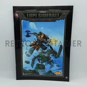 Games Workshop WARHAMMER 40K 40.000 - CODEX Lupi Siderali Guida Manuale NUOVO - Picture 1 of 1