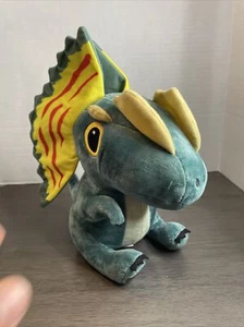 Jurassic Park World Plush Dinosaur Dilophosaurus 2022 Movie Dominion 8” - Picture 1 of 4