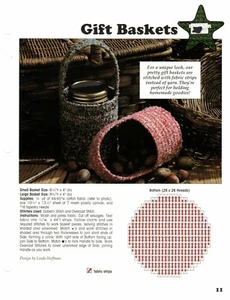 Gift Baskets 1 Plastic Canvas Pattern Project By Leisure Arts - Picture 1 of 1