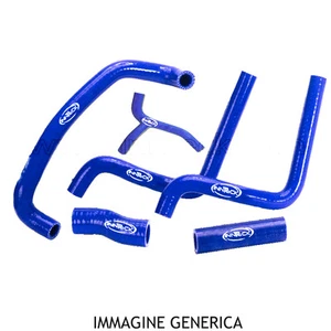 INNTECK KIT TUBI RADIATORE SILICONE RADIATOR HOSE BLU HONDA CRF 450 2013 2014 - Picture 1 of 1